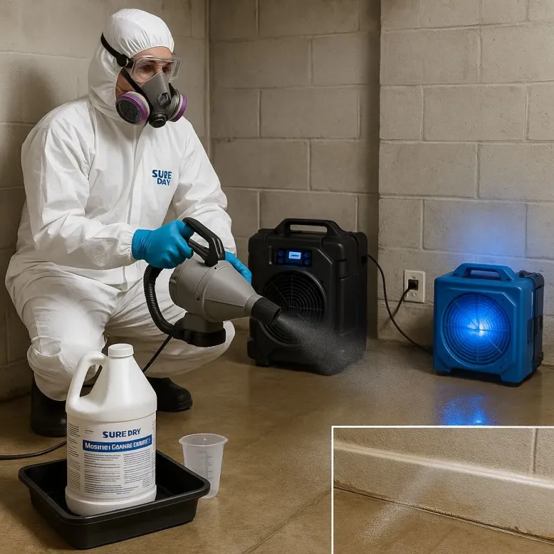 Sanitization and Odor Removal process in Philipsburg, PA