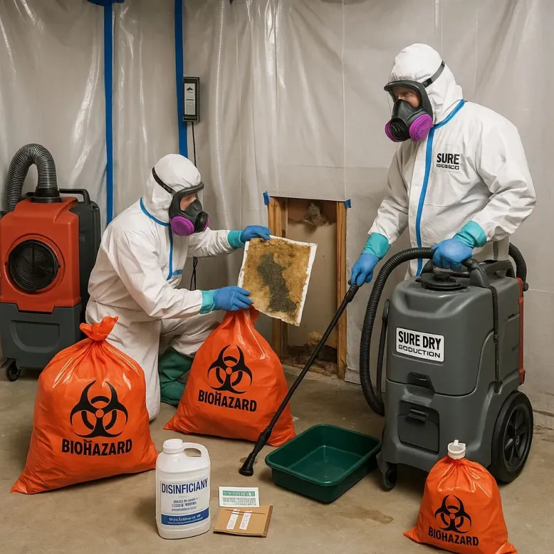 Contaminated Water Handling Protocols process in Philipsburg, PA